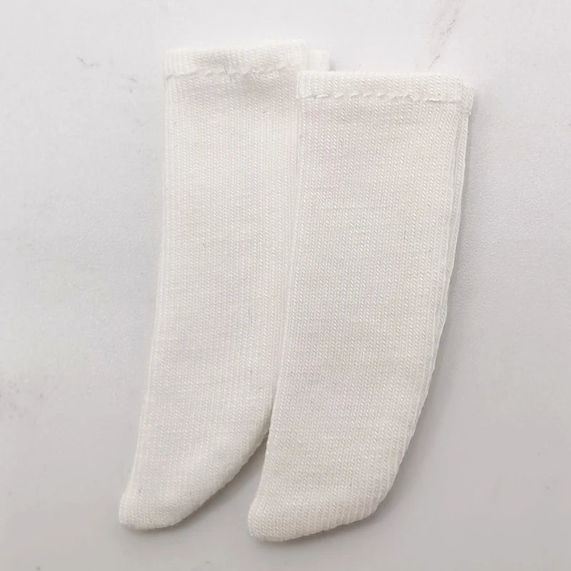 Cloth Socks For Blythe Doll Long Stockings — Black | KIMLUD