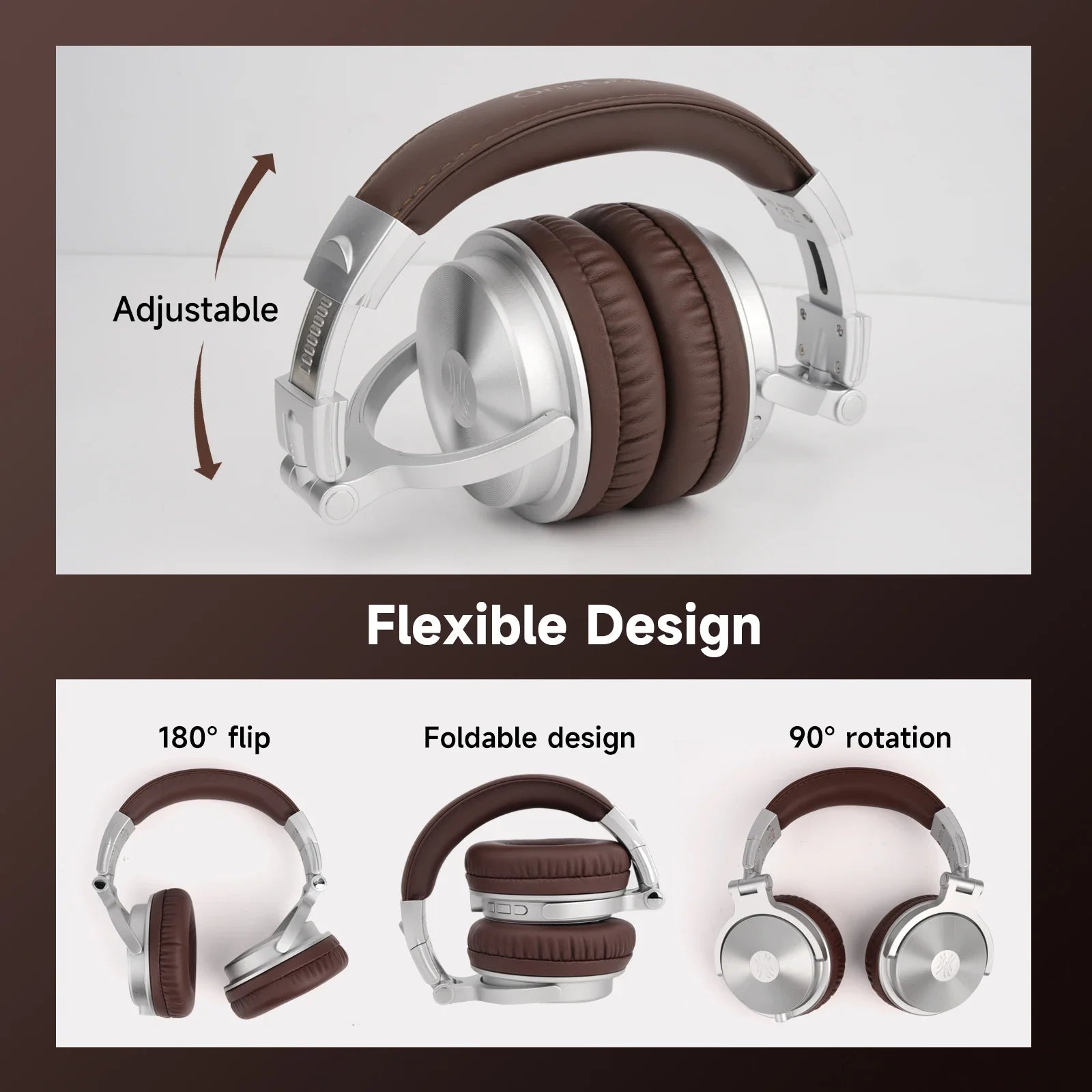 KIMLUD, Oneodio Upgrade Pro C Wireless Bluetooth 5.2 Headphones Over Ear Type C Sport Bluetooth Headset With Mic Hi-Res Audio 110Hrs, KIMLUD Womens Clothes