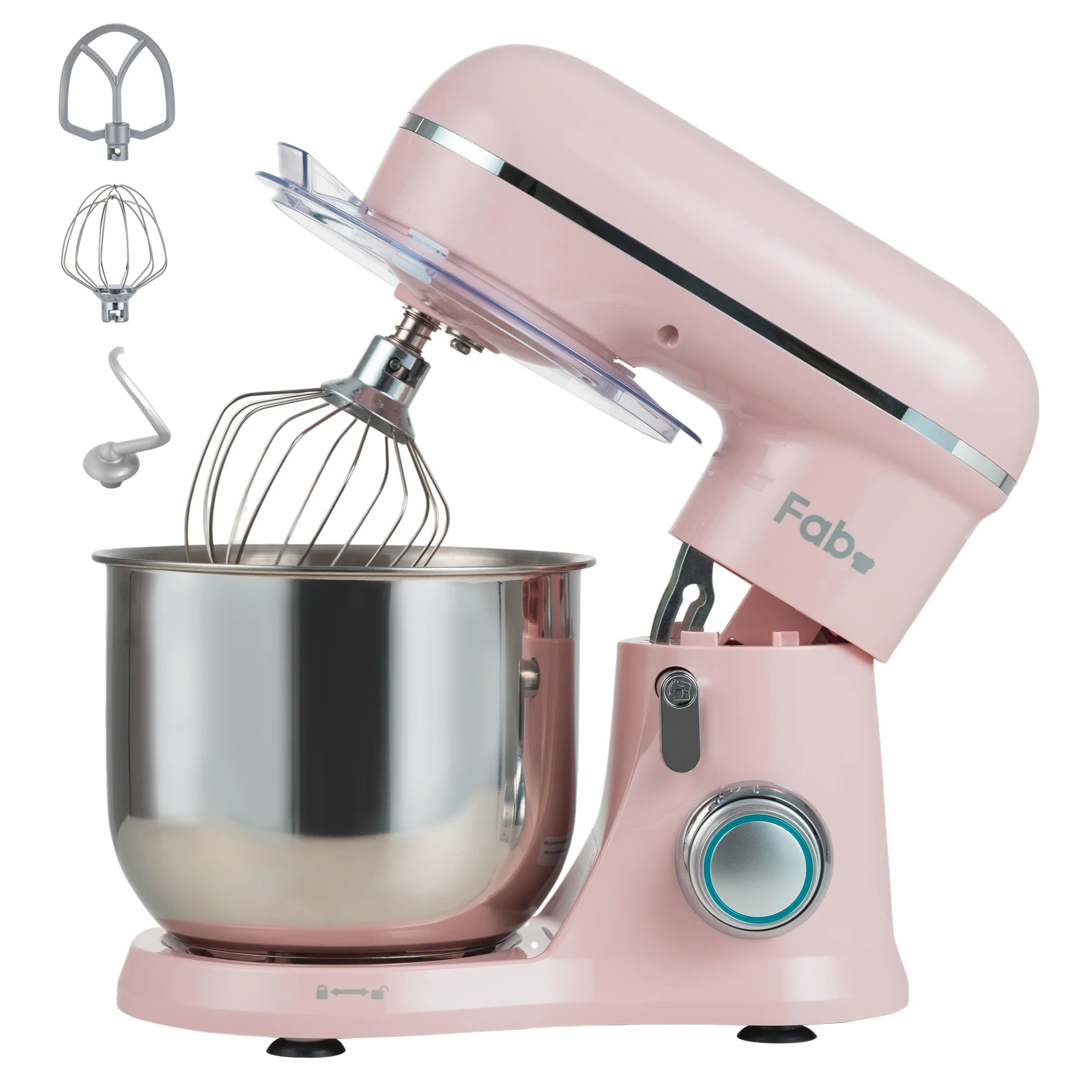 Stainless Steel Stand Mixer 6.5QT Tilt-Head — Black | KIMLUD