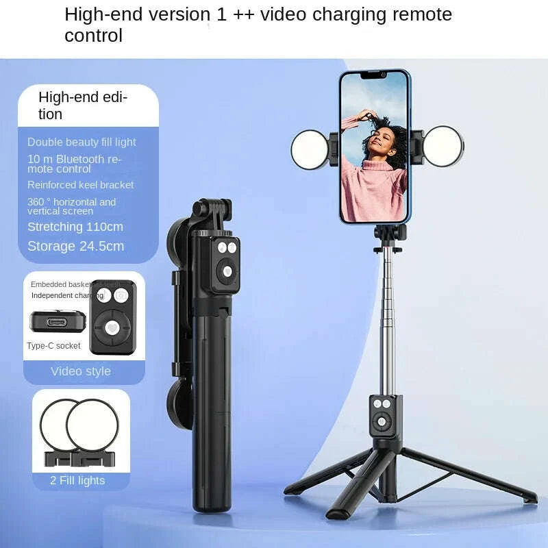mobile-phone-selfie-stick-wireless-remote-control-bluetooth-with-double-light-live-broadcast-tripod-all-in-one-fill-lightkimludkimlud-35567484