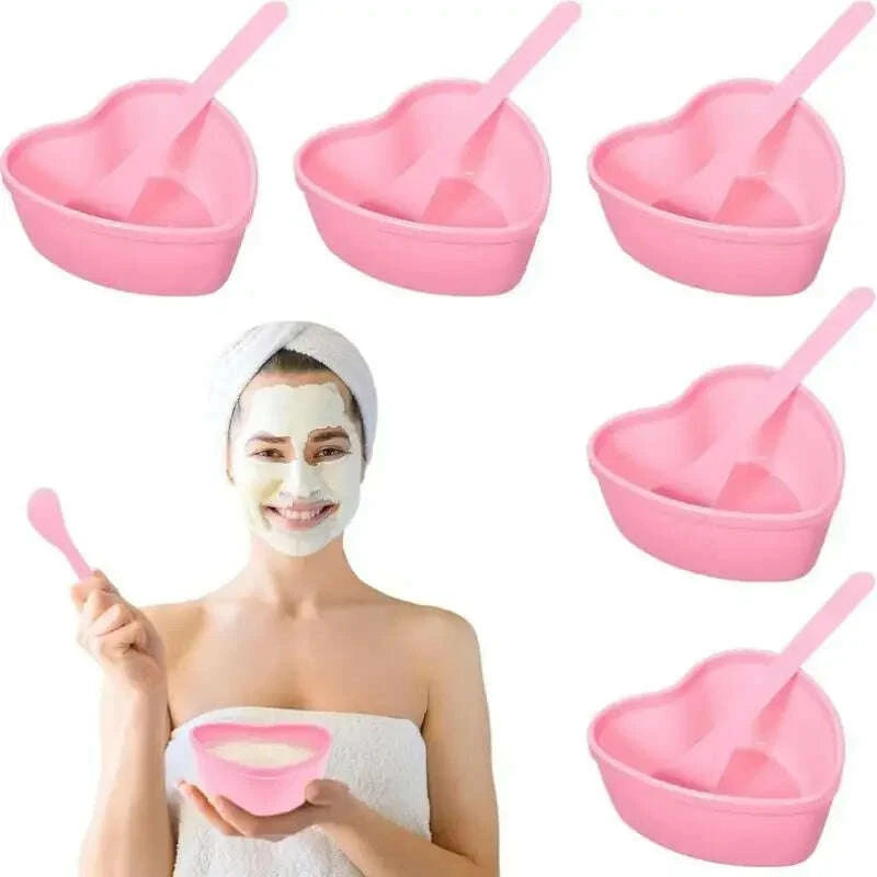 612-pcs-heart-shaped-facial-mask-mixing-bowl-with-scraper-plastic-diy-skin-care-tool-suitable-for-family-and-salonkimludkimlud-35569320