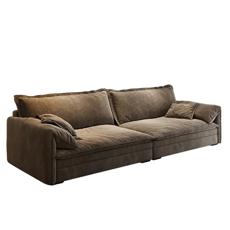 Italian Minimalist Living Room Sofas Modern Simple Straight High Quality Sofa Luxury Design Muebles Chinese Style Furniture
