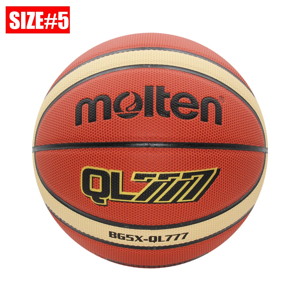 PU Basketball Official Size 7 6 5 — Orange | KIMLUD