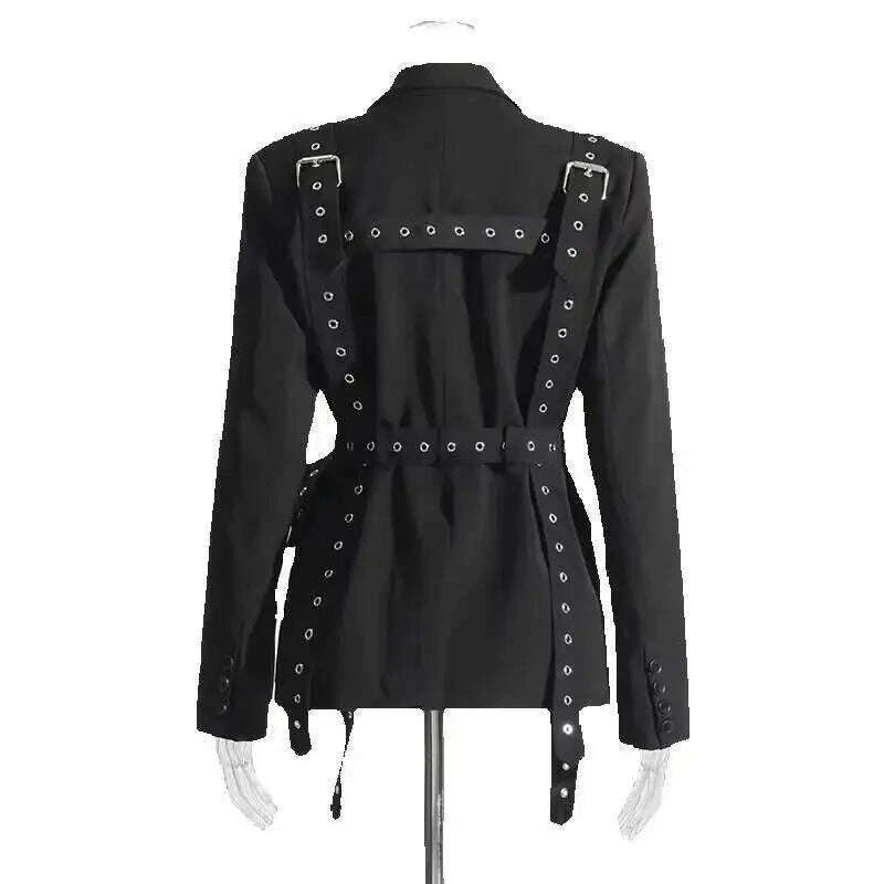 solid-color-high-end-coat-2025-spring-summer-new-trend-rivet-waist-tied-long-sleeve-mid-length-draped-small-blazer-for-womenkimlud-womens-fashion-34621526