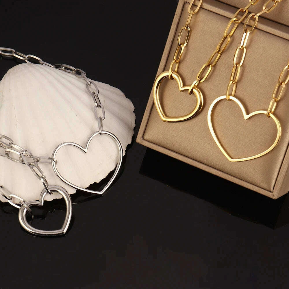 316l-stainless-steel-necklace-for-women-choker-necklace-heart-clavicle-chain-necklaces-charm-heart-pendant-necklace-jewelry-gift-kimlud-kimlud-33913580