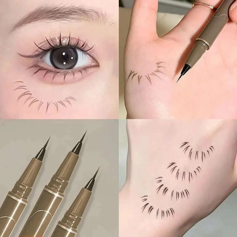 005mm-ultra-fine-liquid-eyeliner-black-brown-waterproof-long-lasting-smooth-eyeliner-eyelash-pencils-quick-dry-eye-makeup-tool-kimlud-kimlud-33913400