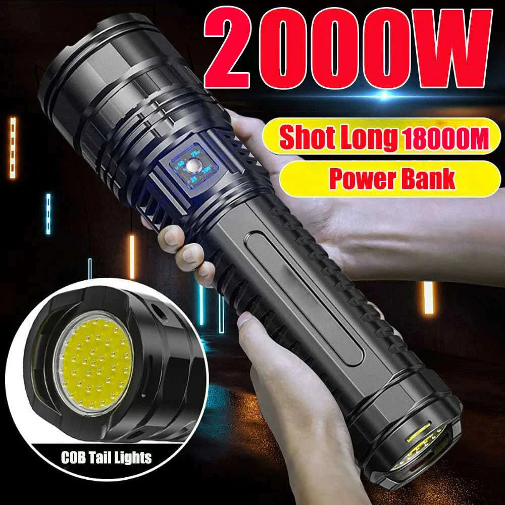 10000000lm-ultra-strong-flashlight-white-laser-led-cob-outdoor-extra-long-range-ultra-bright-laser-torch-cannon-hernia-lampkimludkimlud-35562452