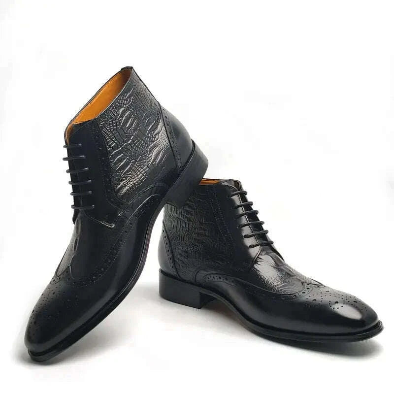 luxury-genuine-leather-boots-handmade-retro-printing-shoes-mens-lace-up-top-cow-leather-business-casual-trendy-party-warm-boot-kimlud-kimlud-33917709