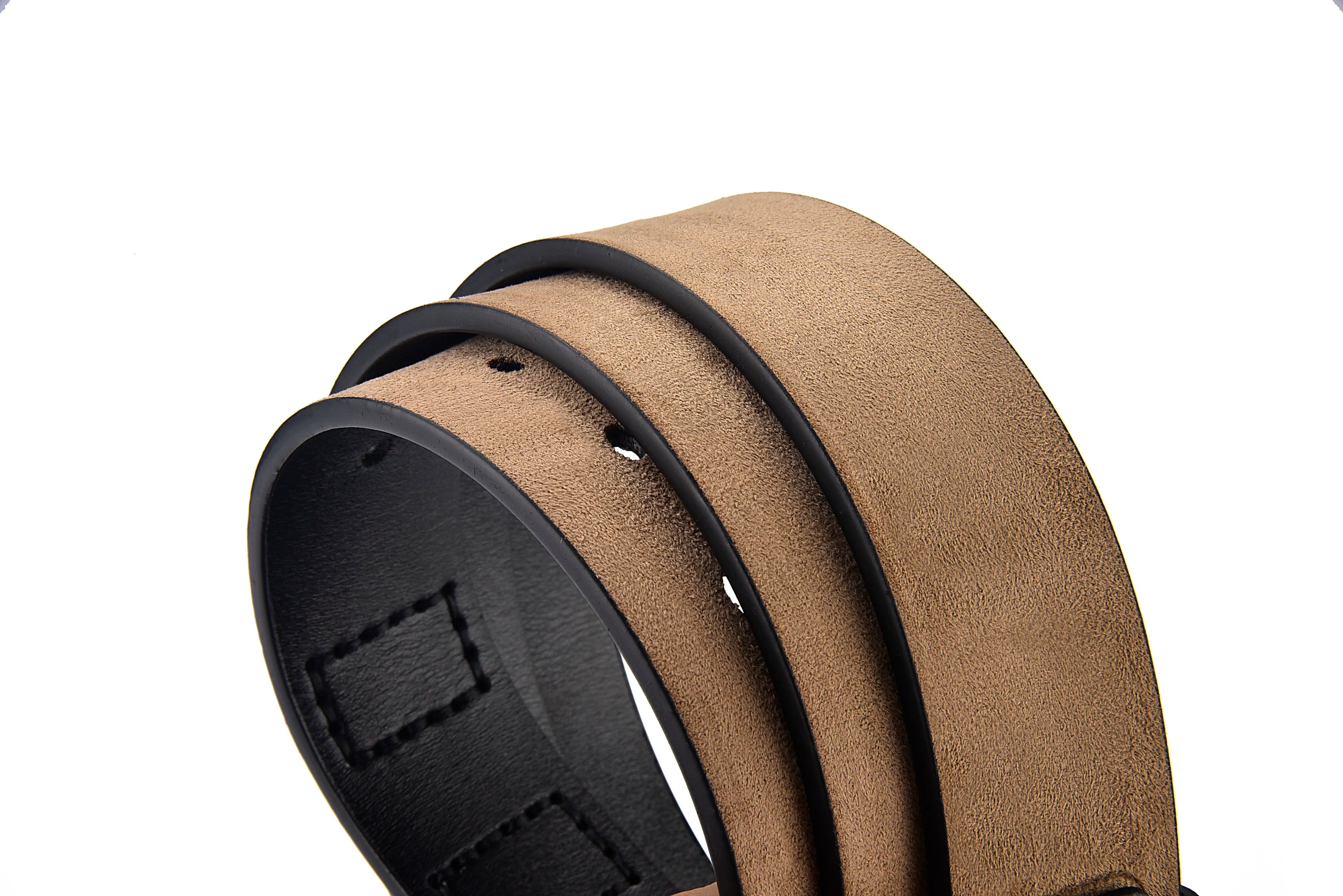 【LEON'S】 Buckle Leather Casual Jeans Belt Men High Quality Retro Luxury Male Strap Cintos 3 Colors 2023 NEW