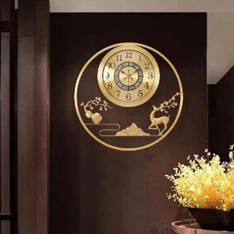 Big Size Living Room Wall Watch Design Aesthetic Luxury Digital Silent Clock Wall Creative Fashion Reloj De Pared Home Decor