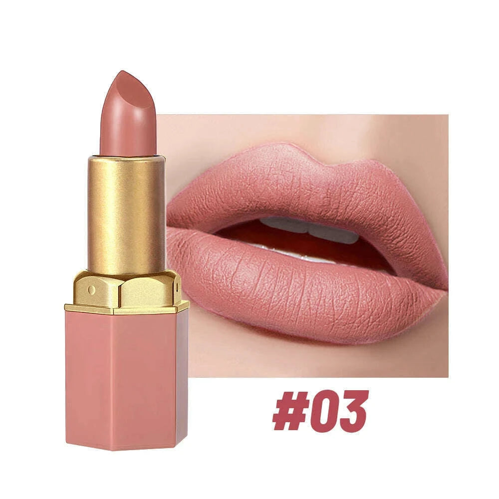 sam-sugar-6-color-matte-lipstick-non-stick-cup-long-lasting-velvet-finish-smooth-matte-lip-color-waterproof-smudge-proof-kimlud-kimlud-33922098