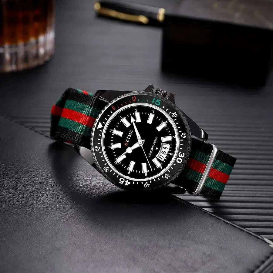 new-fashionable-mens-nylon-strap-calendar-watch-luxurious-and-simple-business-mens-and-womens-night-light-quartz-watchkimludkimlud-35559590