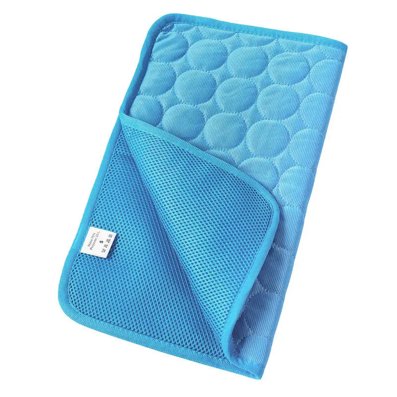 Dog Cooling Mat Summer Pad for Dogs Cat Blanket Breathable dog Bed Kennel Puppy Sleeping Sofa Cushion Dog Accessories