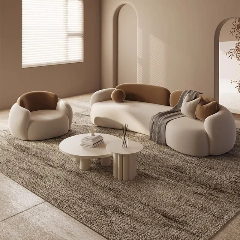 Nordic Luxury Living Room Sofas Lounge Classic Double Designer Sofa Cushion Adults Muebles Para El Hogar Furniture Accessories