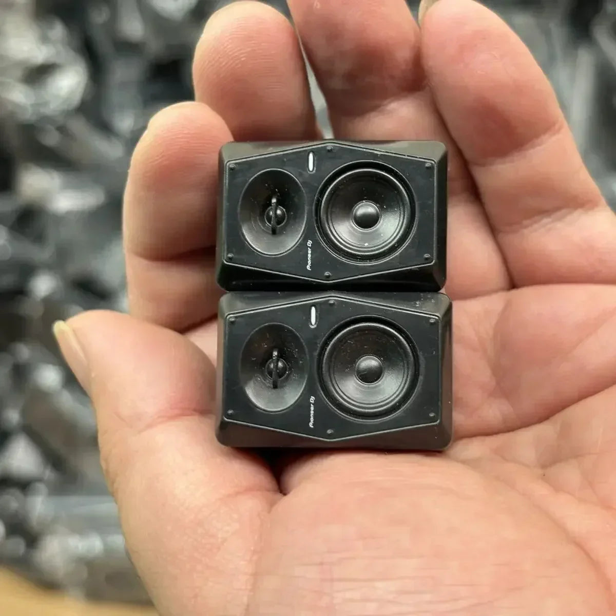 Plastic Mini Keychain Pioneer DJ Controller — Black | KIMLUD