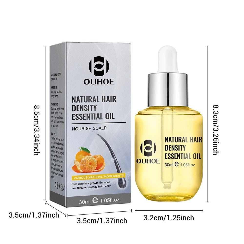 Ginger-Infused Hair Growth Oil Gift Set Ginger Essence — Golden | KIMLUD
