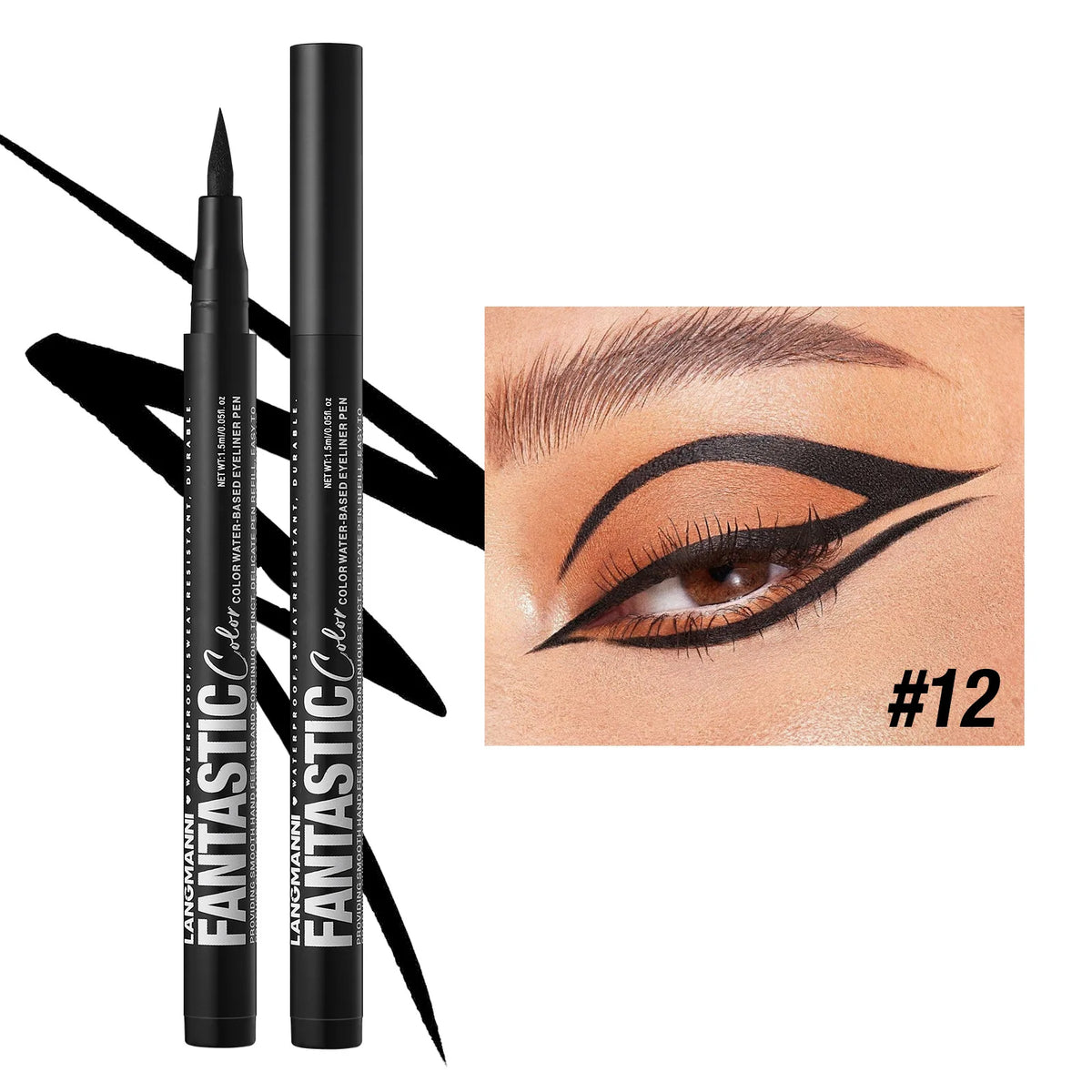 Liquid Eyeliner – Waterproof – Liquid – White | KIMLUD