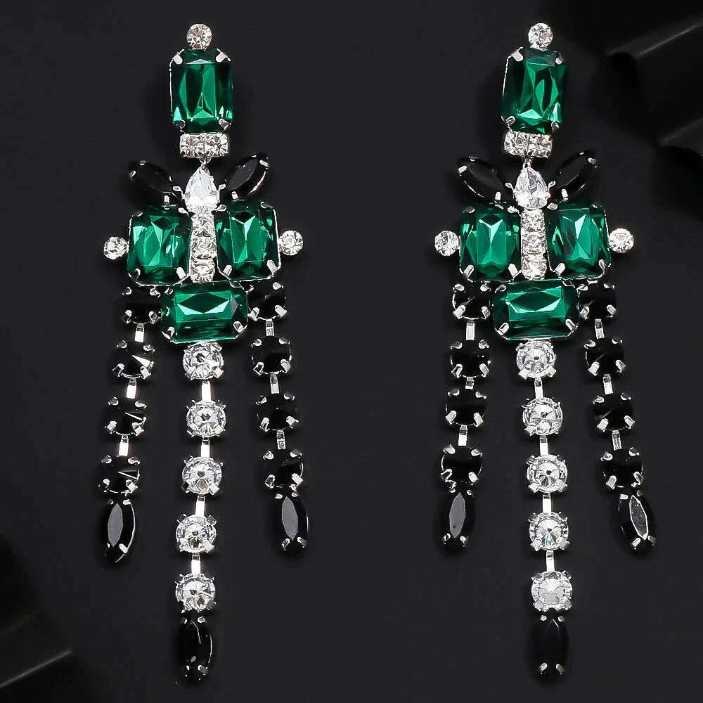 xsbody-large-cross-pendant-choker-green-crystal-bridal-accessories-fashion-geometric-rhinestone-necklace-earrings-set-piercingkimlud-womens-fashion-34627522