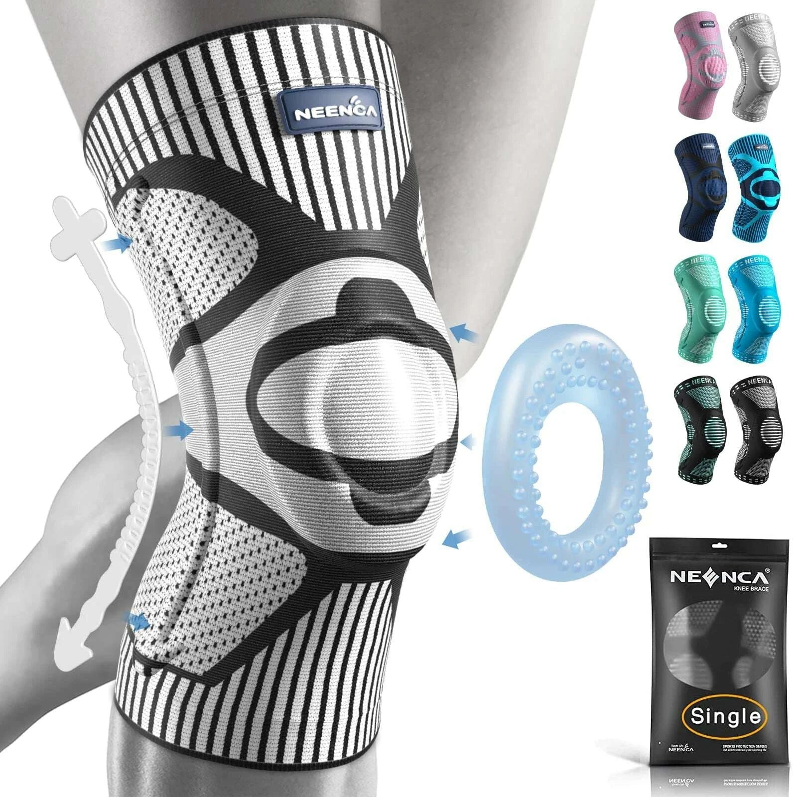 KIMLUD, NEENCA Knee BracesCompression Knee Support for Knee Pain Relief Sleeve Meniscus Tear ACL Arthritis Joint Pain Injury Recovery, KIMLUD Womens Clothes