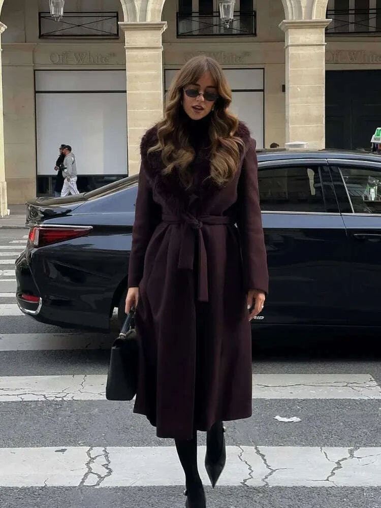 elegant-fur-collar-woolen-blend-overcoat-women-v-neck-full-sleeve-lace-up-loose-long-coat-lady-daily-commute-street-outerwearkimlud-womens-clothes-35083917