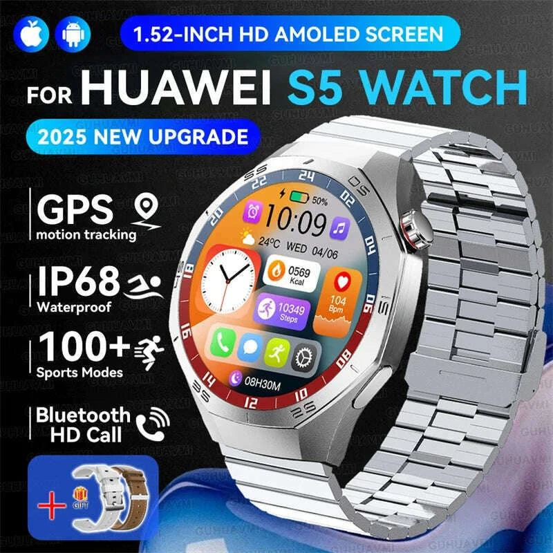 2025new-guhuavmi-gt5-pro-smart-watch-men-hd-amoled-screen-gps-motion-trajectory-heartrate-bluetooth-call-152-smartwatch-ip68kimlud-womens-fashion-34609112