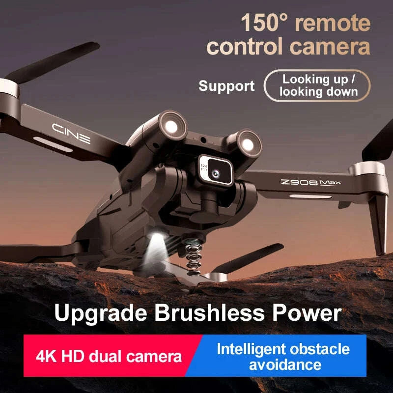 KIMLUD, Xiaomi Z908 Pro /MAX 4K Drone Professional 8K GPS Dron Optical Flow Localization 3sided Obstacle Avoidance Quadcopter RC Toys, KIMLUD Womens Clothes