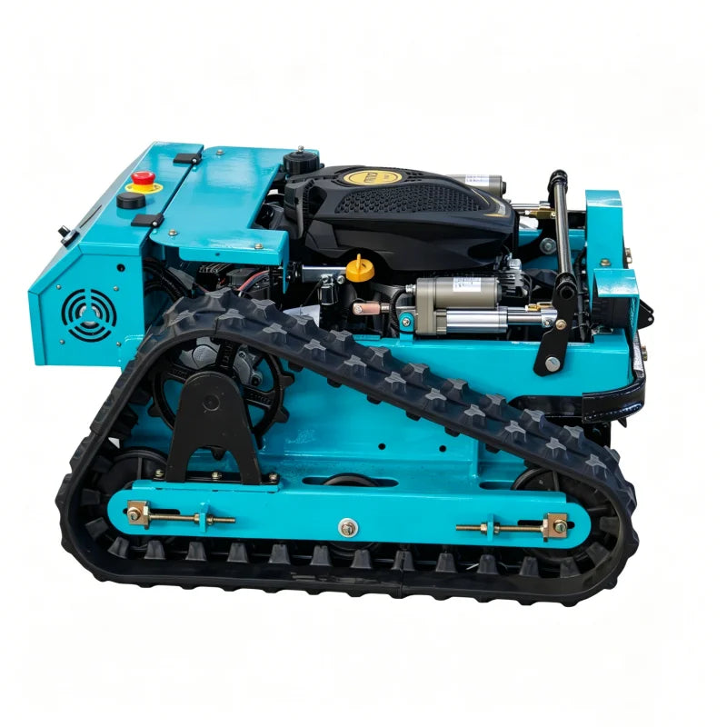 Remote-Control Lawn Mower High Torque 4-Stroke — Black | KIMLUD