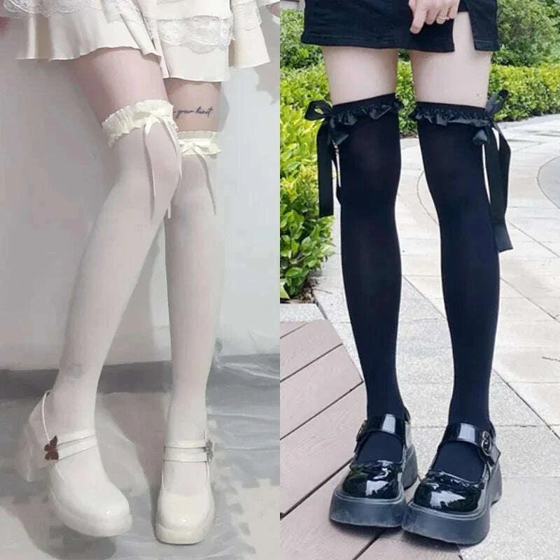 women-lace-black-white-ruffle-long-socks-women-girls-sweet-stockings-jk-lolita-nylon-lace-leggings-over-the-knee-bowknot-hosierykimlud-womens-fashion-34618865