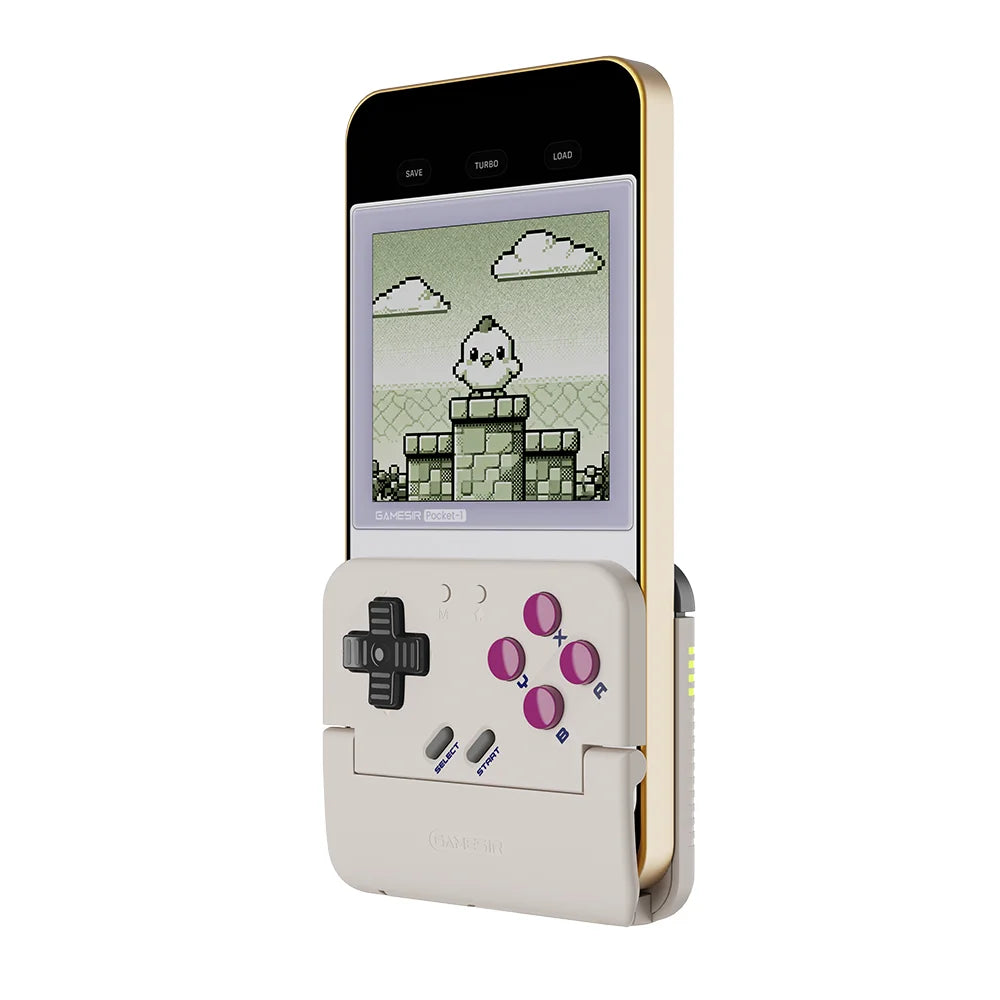 Vertical Handheld Gamepad Portable Bluetooth Controller — Black | KIMLUD