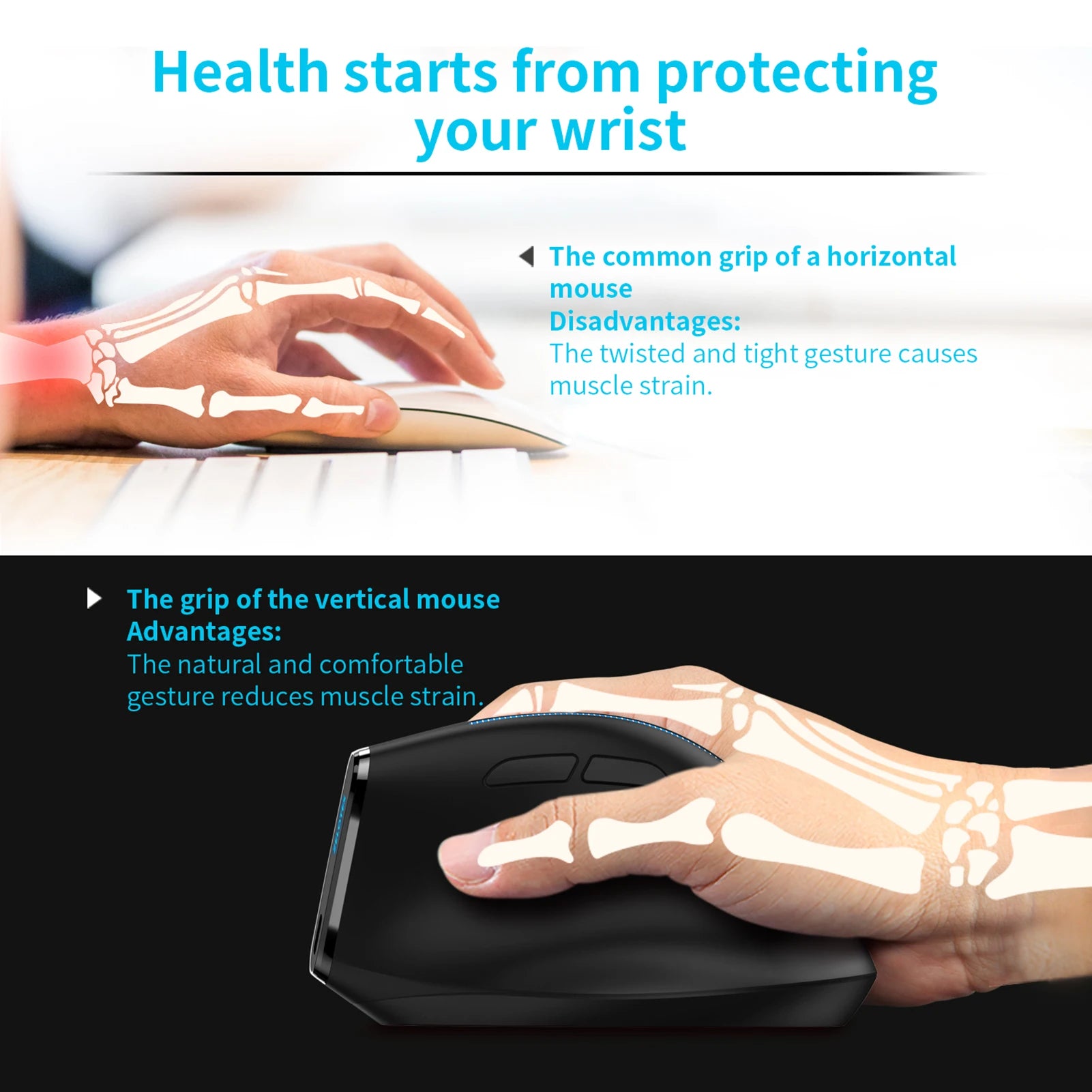 KIMLUD, ZELOTES F-36A 2.4G Wireless Mouse Charging Blu-ray 6-button Optical mouse 3 level DPI black mouse, KIMLUD Womens Clothes