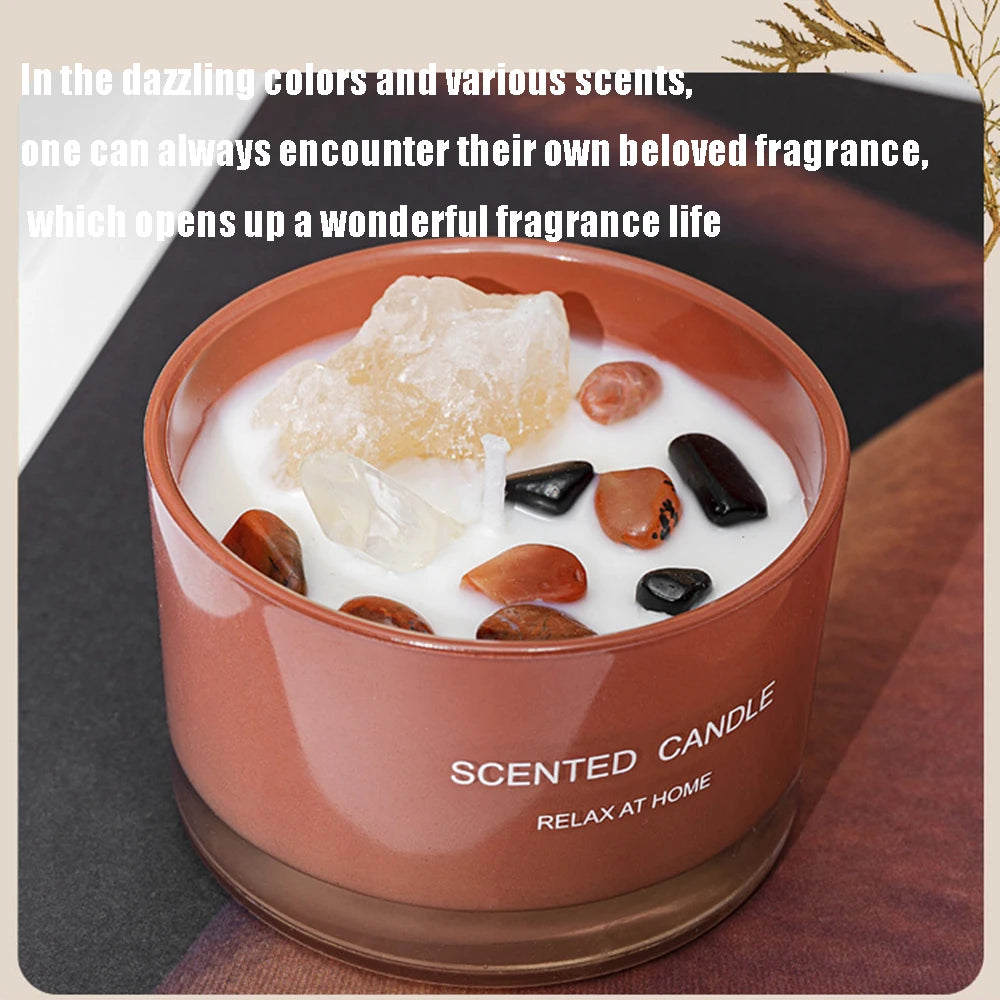 KIMLUD, Scented Wax Candle Smokeless Aromatic Soybean Candles Aromatherapy Wedding Birthday Party Gift 2024 Christmas Home Decoration, KIMLUD Womens Clothes