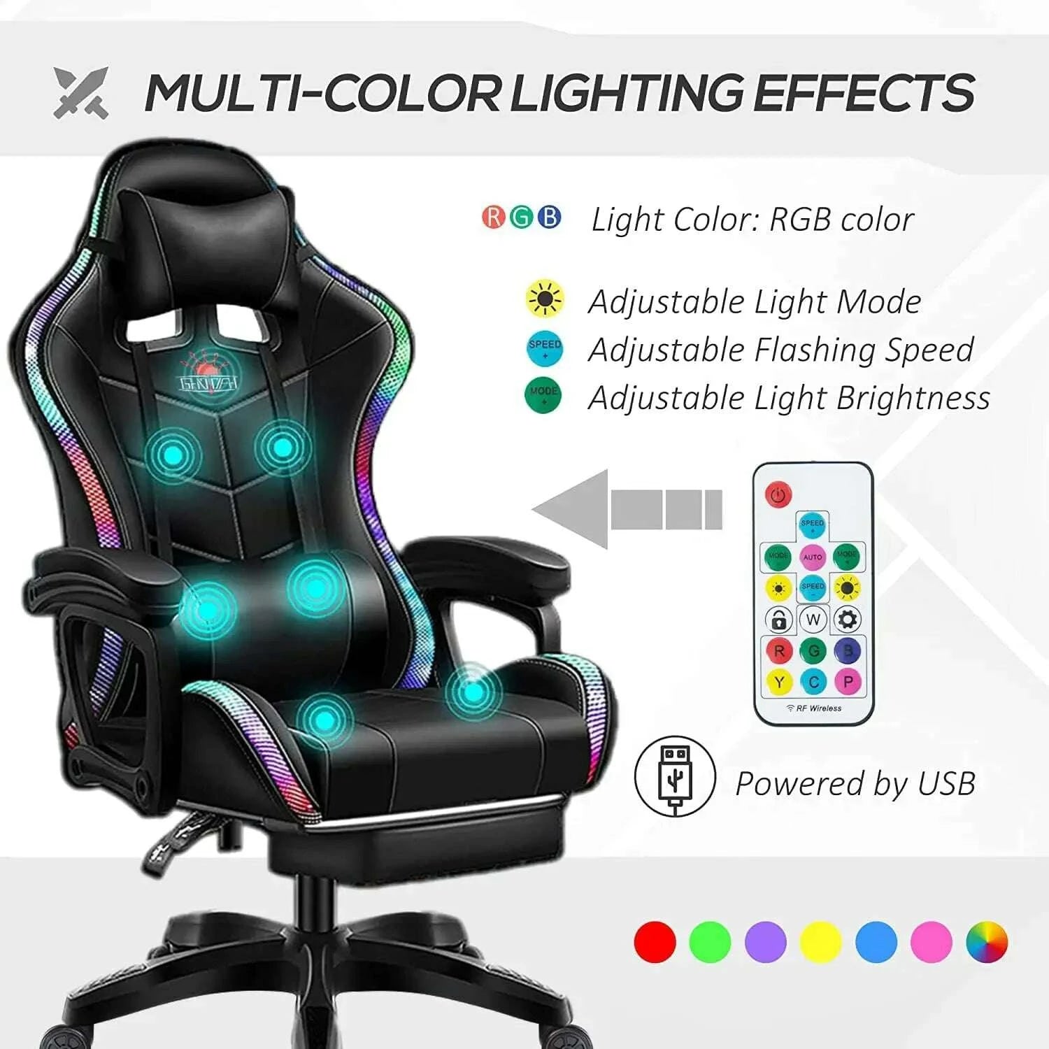 gaming-chair-with-speakers-video-game-chair-pu-leather-recliner-computer-chair-swivel-e-sports-chair-with-armrestkimludkimlud-35574583