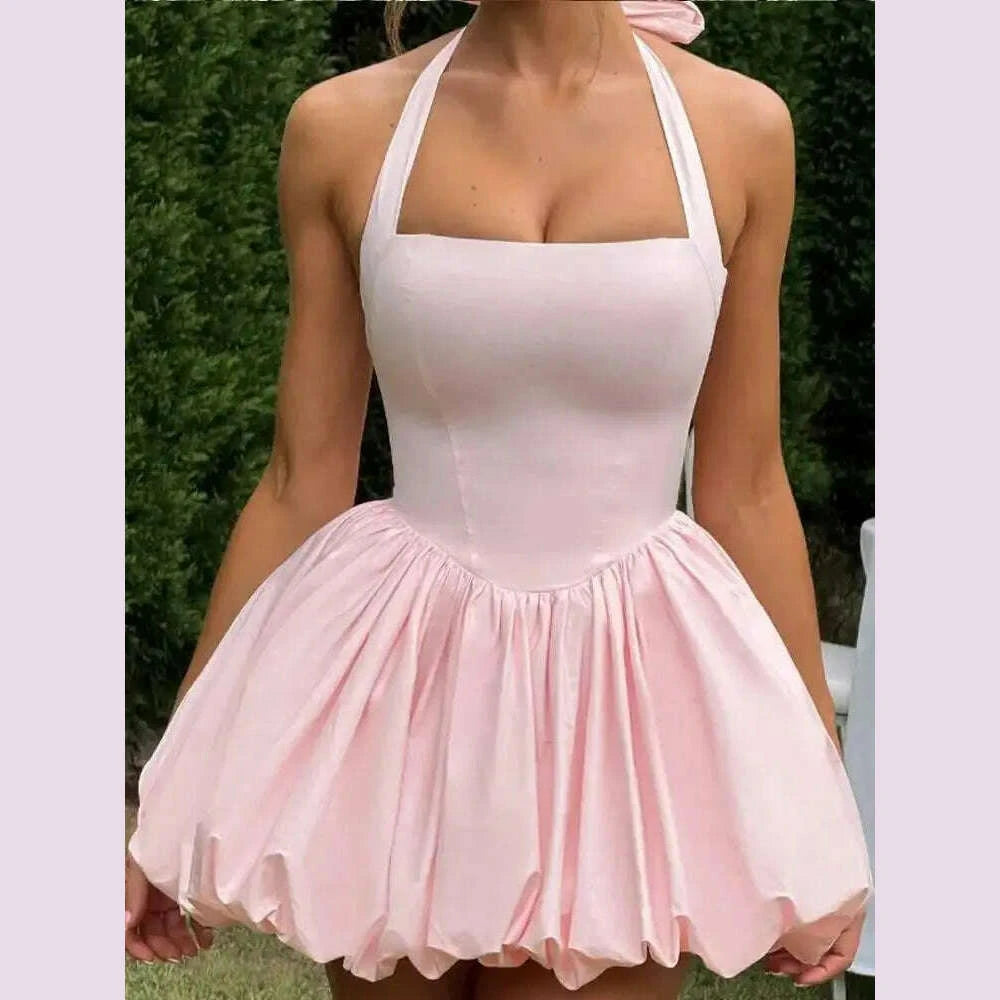 elegant-pink-backless-pleated-lace-up-halter-mini-dress-women-off-shoulder-sleeve-puff-hem-a-line-dresses-summer-lady-partywearkimlud-womens-fashion-34624625