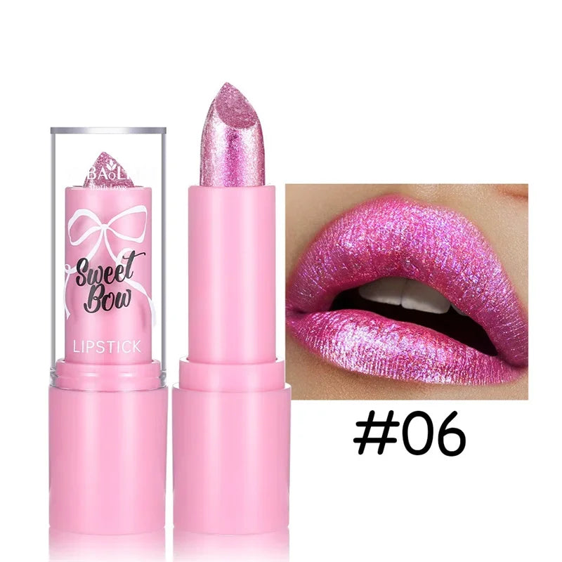 Lipstick – Lasting Waterproof Glitter Finish | KIMLUD