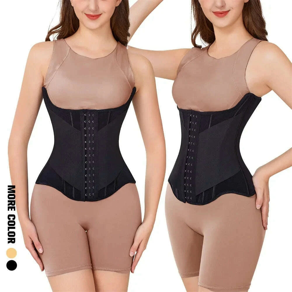 miiow-u-shaped-waist-trainer-corset-women-shapers-breast-lifted-waist-trainer-steel-bone-slimming-breathable-womens-shapewear-kimlud-kimlud-33914338