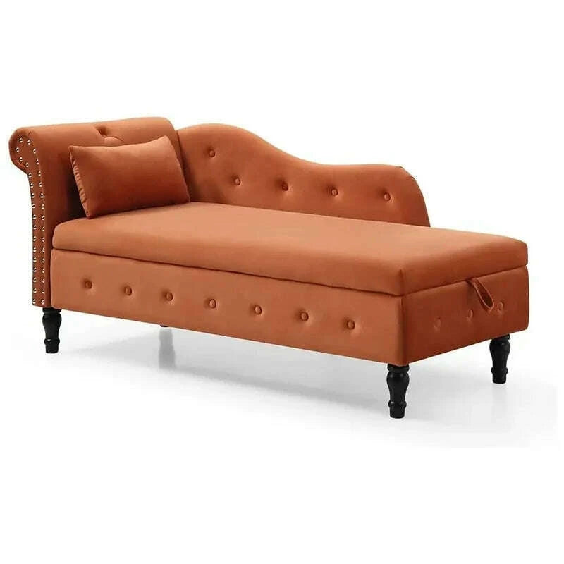 606-velvet-tufted-indoor-storage-chaise-lounge-chair-right-arm-rolled-arm-design-with-hidden-storage-spacekimlud-womens-fashion-34604472