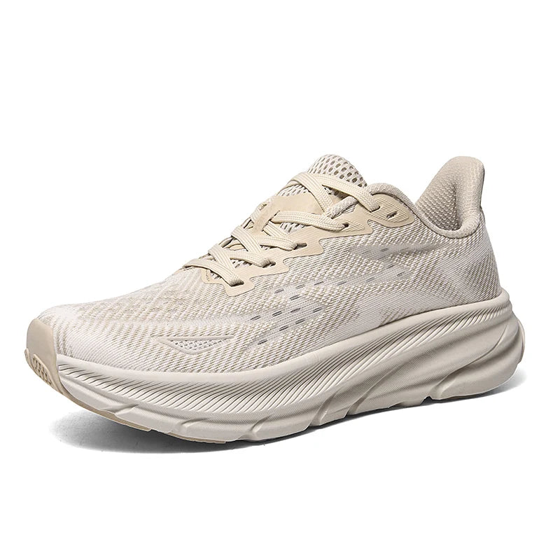 Men's Running Shoes Luxury Shoes Couple Outdoor Sneakers Cushioning Breathable Mesh Off-road Trainer Shoes Race Non-Slip Fashion
