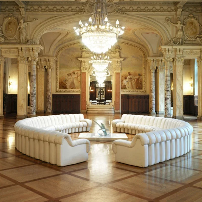 A Snake sofa furniture modular combination stretches freely