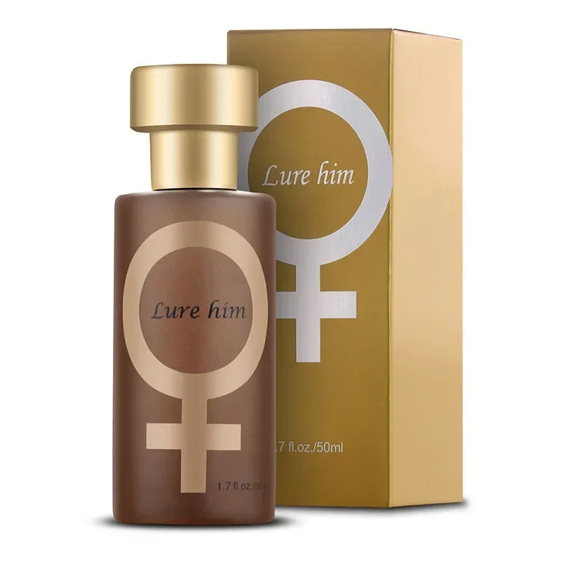 Unisex Pheromone Perfume For Attraction — Gold | KIMLUD