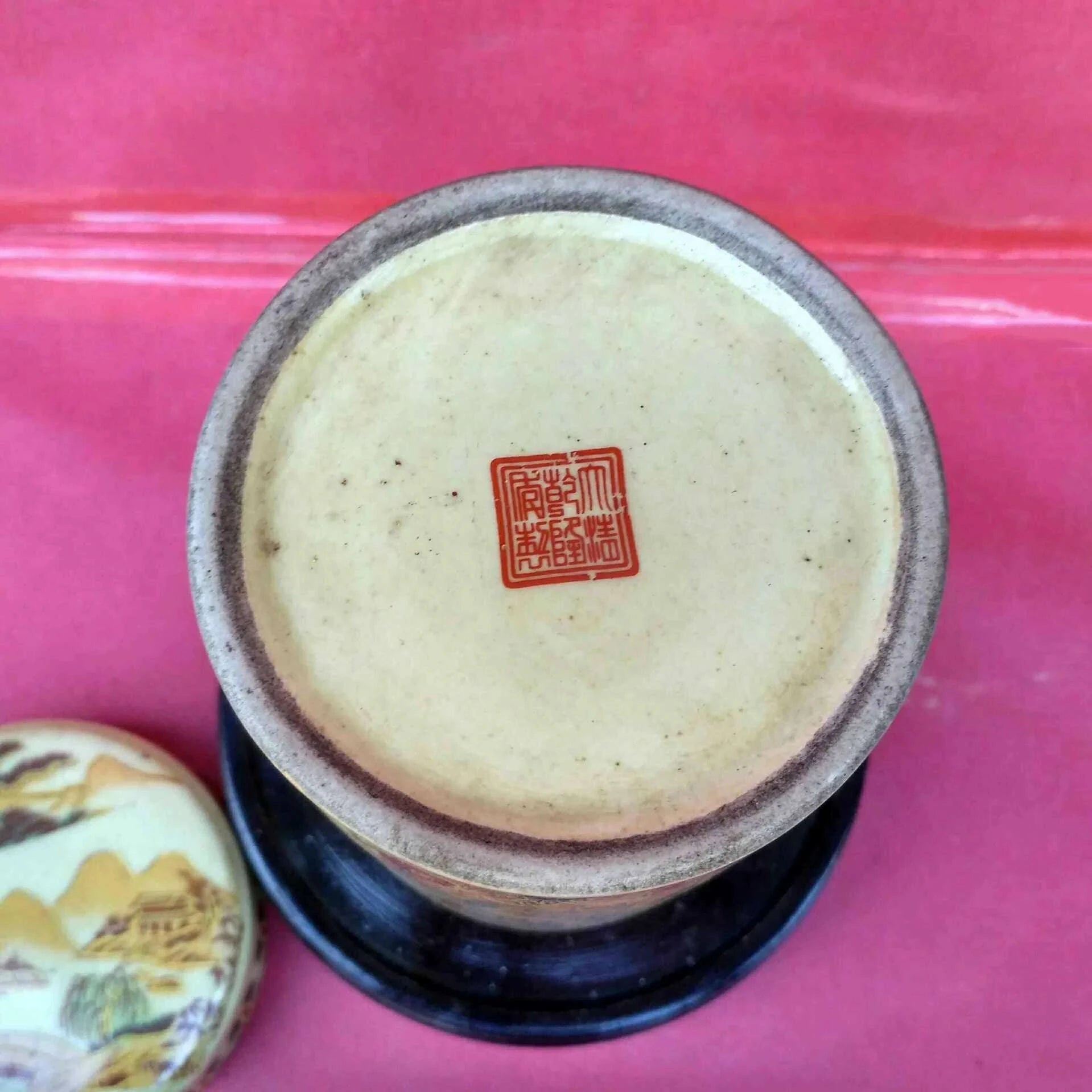 KIMLUD, Chinese Creative Antique rose porcelain Tea Jar Tea Tube Home Collection Ornament Crafts, KIMLUD Womens Clothes