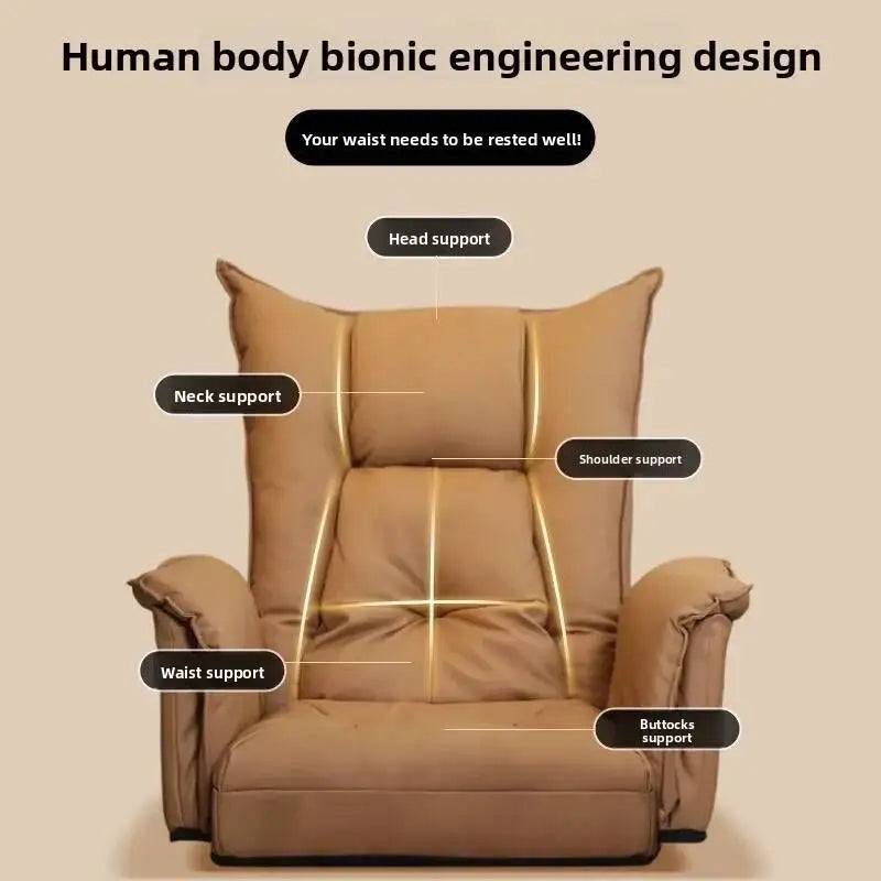 KIMLUD, Boss Chair, Home, Computer Chair, Sofa, Comfortable, Sedentary Office Chair, Reclining, Study Desk, Bedroom, Living Room, KIMLUD Womens Clothes