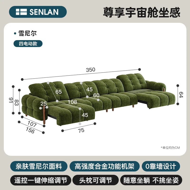 Chinese Style Sofas Multifunctional Seat Bag — Cream | KIMLUD
