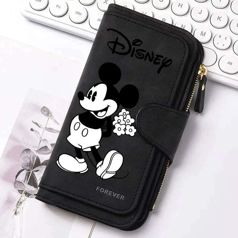 mickey-minnie-lady-long-zip-wallet-buckle-tote-bag-coin-purse-soft-pu-leather-multi-functional-card-holder-casual-dailykimludkimlud-35576083