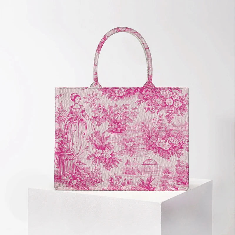 Personalized Tote Bag Canvas Printed — Natural | KIMLUD