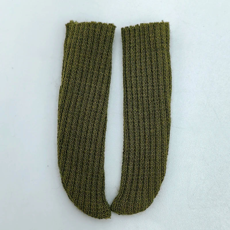 Cloth Socks For Blythe Doll Long Stockings — Black | KIMLUD