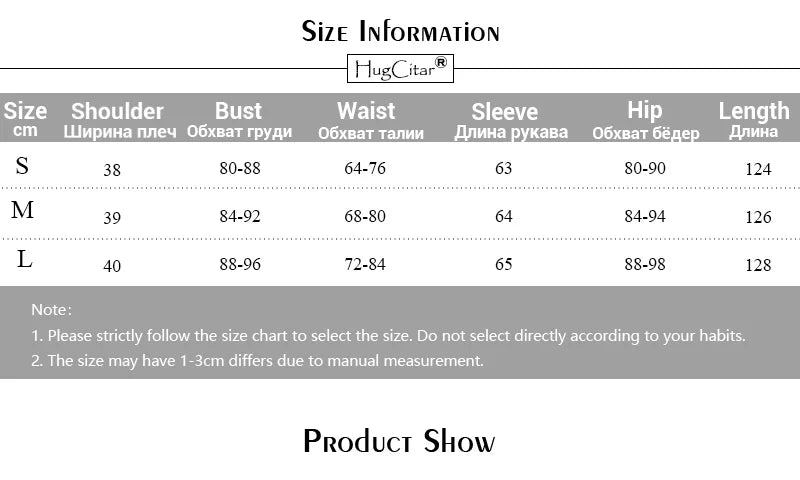 Hugcitar Women Fashion Turtleneck Long Sleeves Black Sexy Bodycon Maxi Prom Dress Fall Casual Clothes Streetwear Party Festival