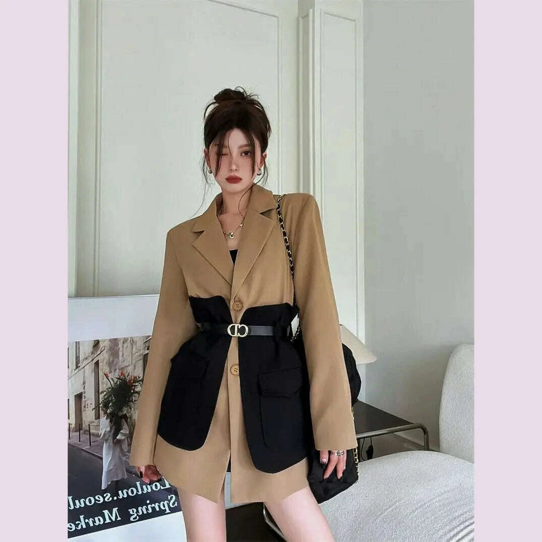 original-design-blazer-women-fashion-new-loose-spliced-pocket-korean-shrug-notched-single-breasted-blazer-mujer-femal-with-beltkimlud-womens-fashion-34621013