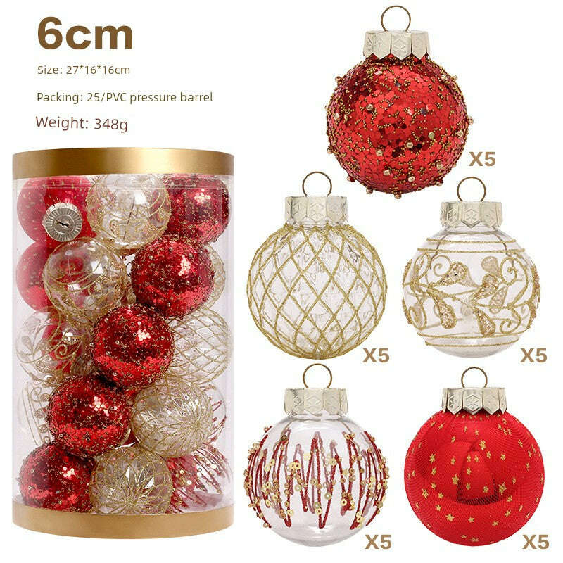 KIMLUD, Christmas Tree 42 Scenes Christmas Decorations, KIMLUD Womens Clothes
