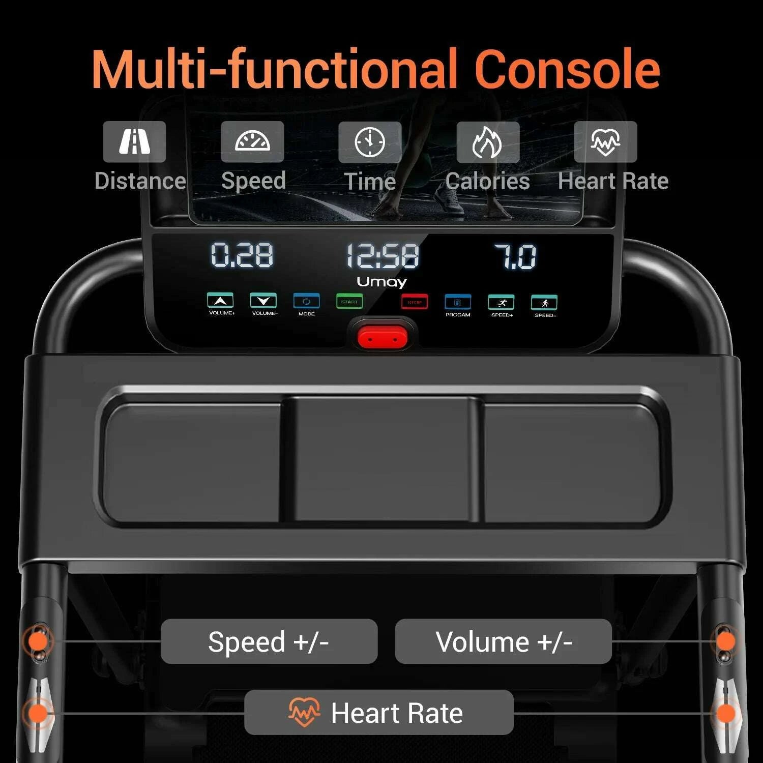30hp-brushless-foldable-home-treadmill-300lb-capacity-hr-monitor-dual-shock-absorption-cupphone-holder-quiet-design-kimlud-kimlud-33921118