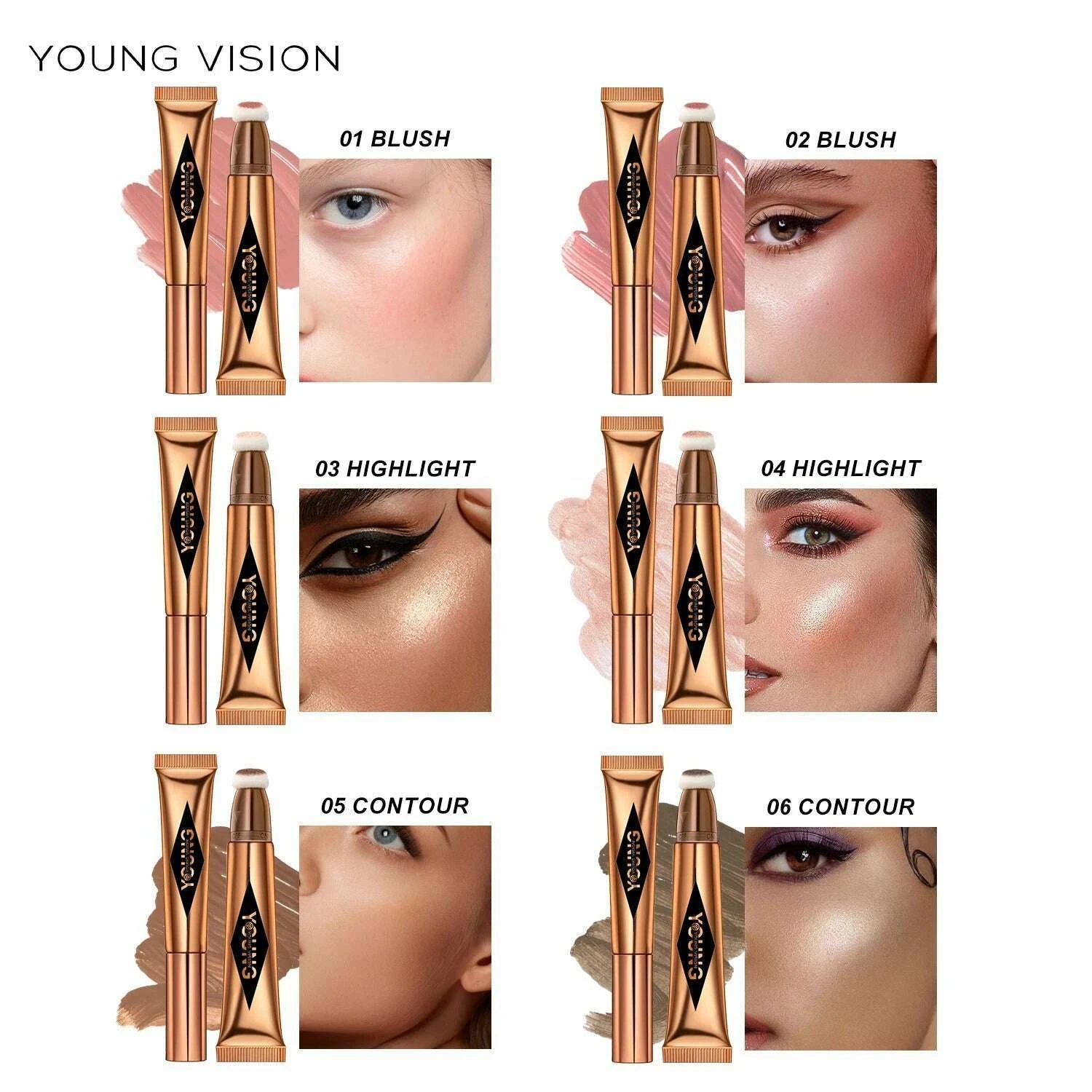 young-vision-air-cushion-powder-blusher-high-gloss-stick-makeup-liquid-rouge-6-colors-optionalkimlud-womens-fashion-34599184